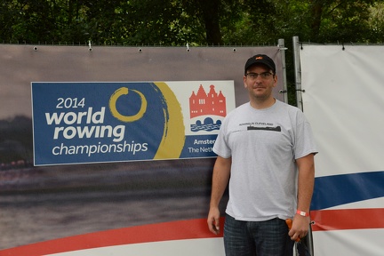 Doug - 2014 World Rowing Championships in Amsterdam2